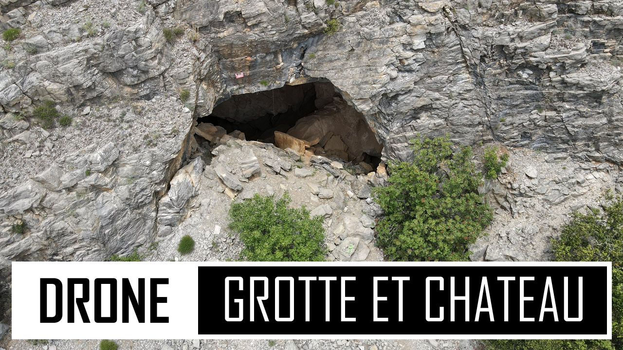 DRONE | Un drone dans une grotte - Château de Pompignan DRONE | Un drone dans une grotte - Château de Pompignan