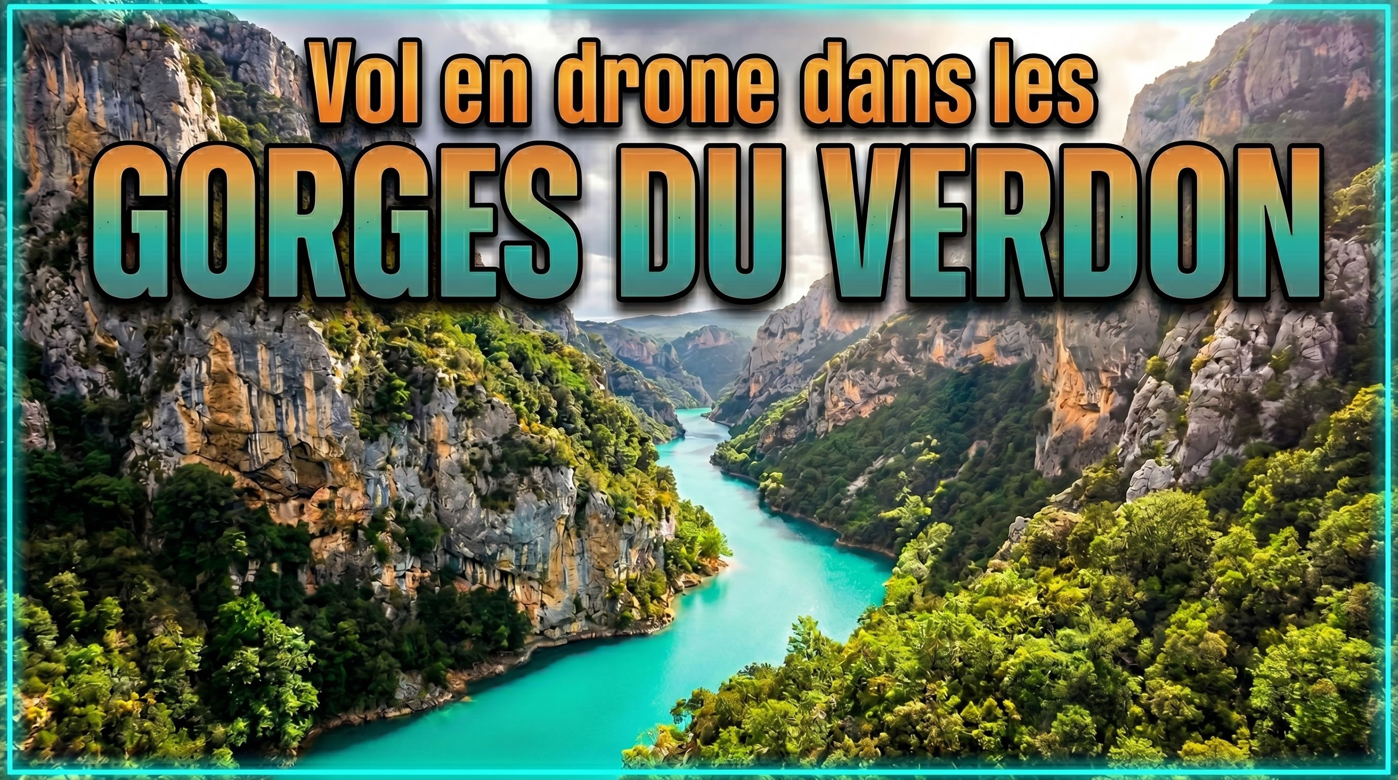 Je vole dans les Gorges du Verdon !